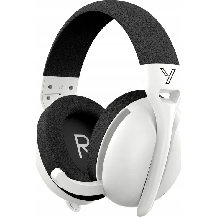 Yenkee YHP 3300WE APEX WL Gaming-Funkkopfhörer, kabellos, 2,4 GHz, USB-C, schwarz-weiß