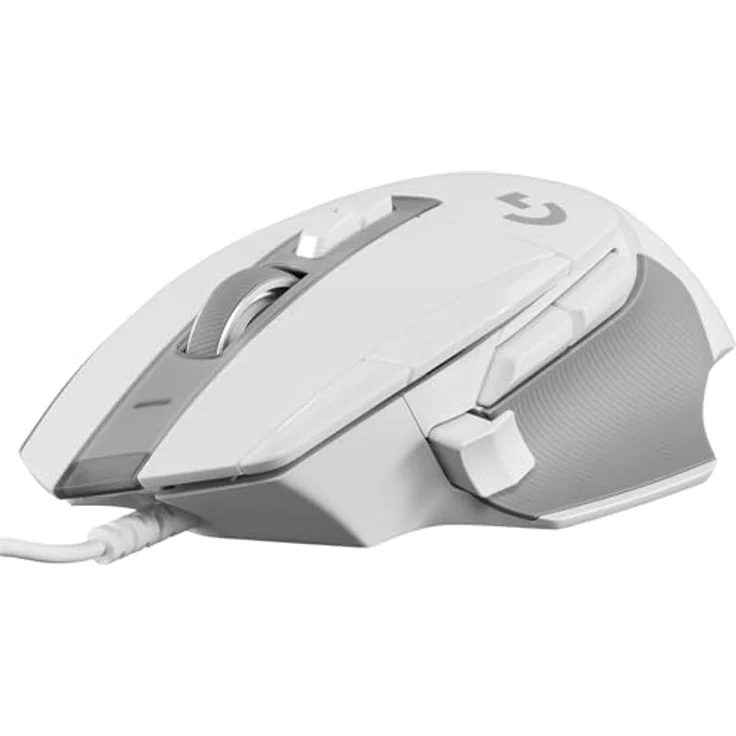 Logitech G502X, Kabelgebundene Gaming Maus mit 25.600 DPI, 13 programmierbaren Tasten und RGB-Beleuchtung, Weiss – Bild 3