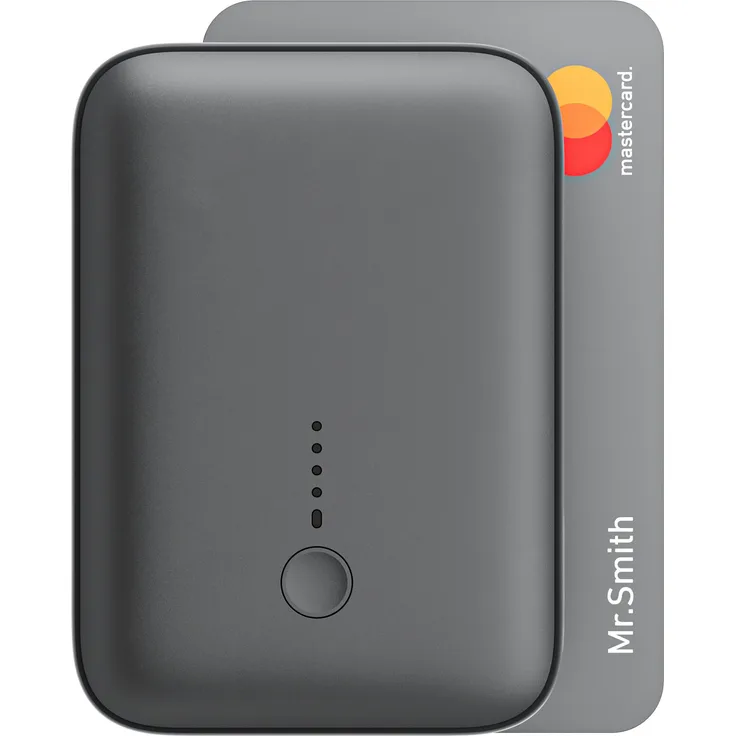 Aukey Spark Mini, Powerbank mit 10000 mAh und 20 W Schnellladeleistung, schwarz