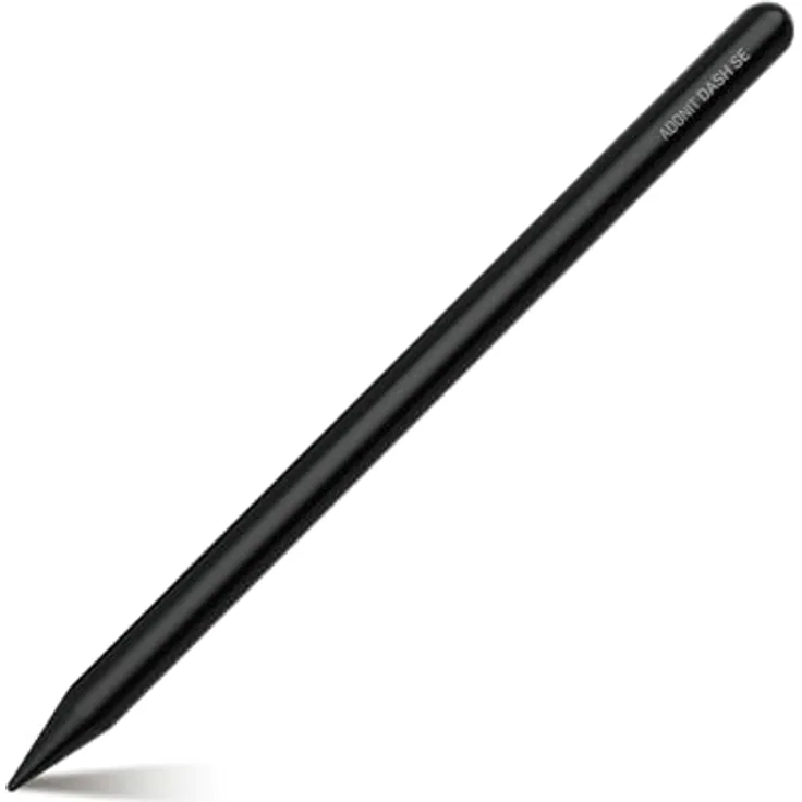 Adonit Dash SE Stylus für iOS Android- schwarz- ADJDSEB - Magnetisch befestigbar, langlebige 10-Stunden-Akkulaufzeit, austauschbare Spitze