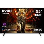 DYON ULTIMAX 55U-TI - 55 Zoll 4K Ultra-HD Smart TV, Tizen OS, Samsung Smart & Gaming Hub, Prime Video, Netflix, Disney+ - Titan [2024]