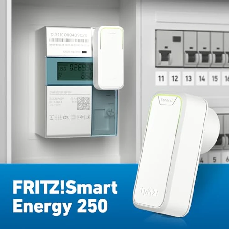 AVM FRITZ!Smart Energy 250, Intelligenter Stromsensor zur Optimierung der Energiekosten, kompatibel mit FRITZ!Box, Überwachung per App und FRITZ!OS – Bild 5