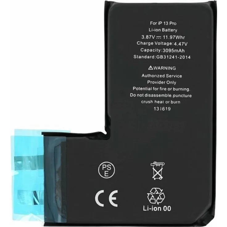OTTO A2656 Akku für iPhone 13 Pro, 3095mAh, ohne Flex-Kabel, hochwertige Ersatzbatterie