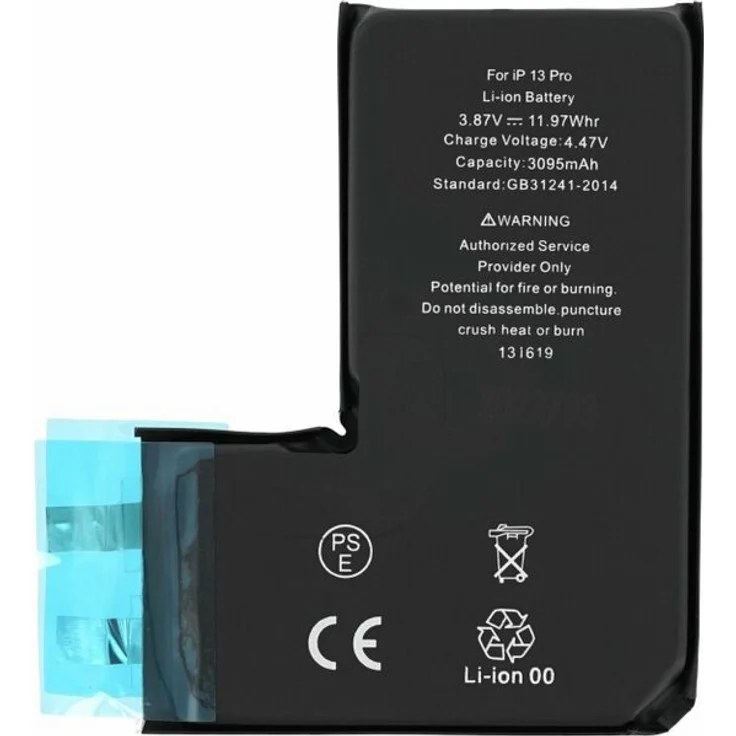 OTTO A2656 Akku für iPhone 13 Pro, 3095mAh, ohne Flex-Kabel, hochwertige Ersatzbatterie