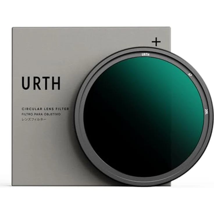 Urth 67 mm Variabler Graufilter ND8-128 (3-7 Stop) ND Filter (Plus+) – Bild 1