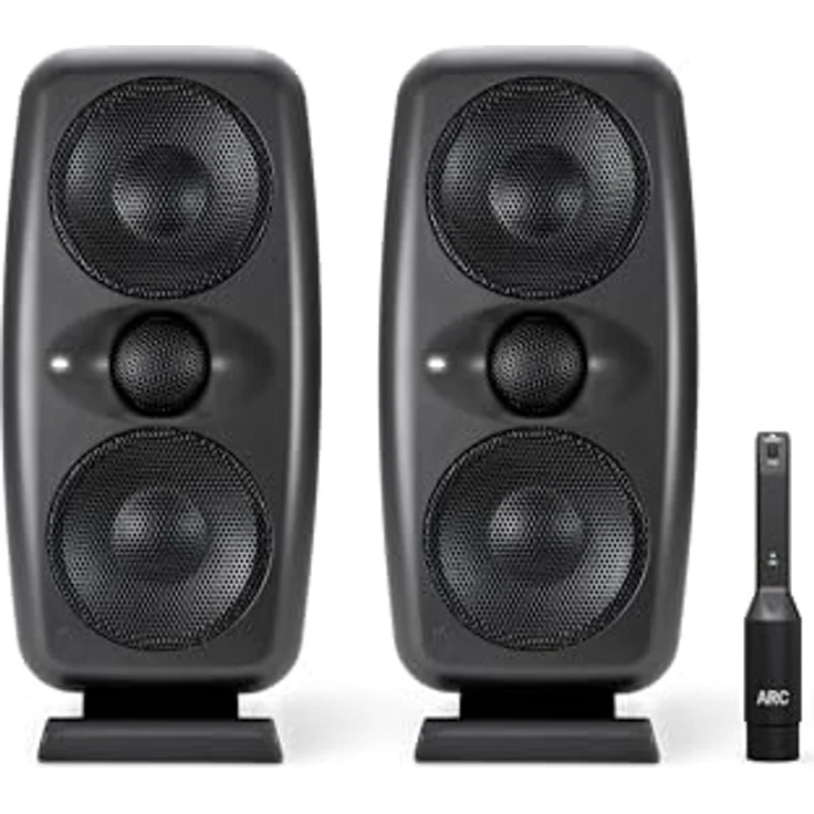 IK Multimedia iLoud MTM MKII - Compact Hi-End Studio Monitors with ARC Room Correction, 100W Power, Black – Bild 5