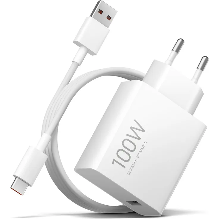 Xiaomi 100W Lade-Kombi EU Ladegerät, QC, PD, PPS, Fast Charge, USB-C