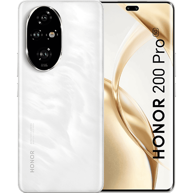 HONOR 200 Pro 512 GB Dual SIM Moonlight White 