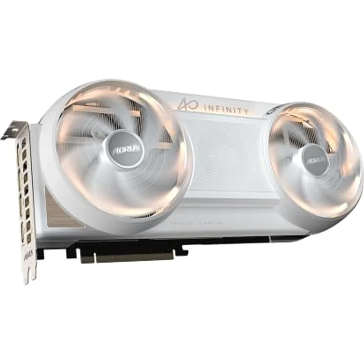 Gigabyte AORUS GeForce RTX 5080 Infinity Wood, 16G Grafikkarte mit NVIDIA Blackwell-Architektur und DLSS 4, WINDFORCE HYPERBURST Kühlsystem – Bild 2
