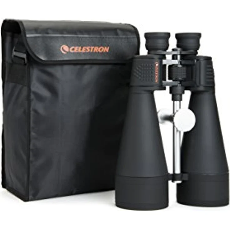 Celestron SkyMaster 20x80 Fernglas mit 20x Vergrößerung und 80mm Objektivdurchmesser - Großfernglas mit Trageriemen und Tasche, inkl. Stativadapter, für Naturbeobachtung und Astronomie – Bild 4