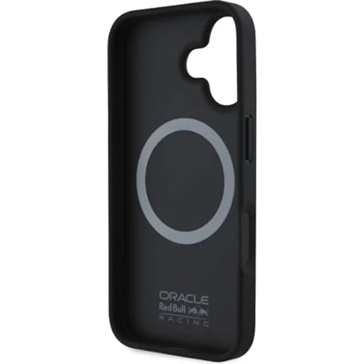Red Bull Hülle Racing Carbon Powerbar MagSafe für Apple iPhone 16, Smartphone Hülle in Schwarz mit hochwertigem Schutz und ikonischem Rennteam-Design – Bild 7
