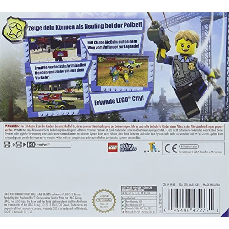 Nintendo Lego City Undercover: The Chase Begins - Nintendo Selects - Nintendo 3DS Spiel – Bild 2
