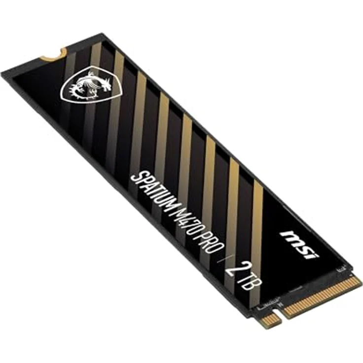 MSI SPATIUM M470 PRO 2TB SSD 6000MB/s NVMe PCIe 4.0 M.2 Gen4, Hohe Geschwindigkeiten und optimierte Leistung – Bild 5