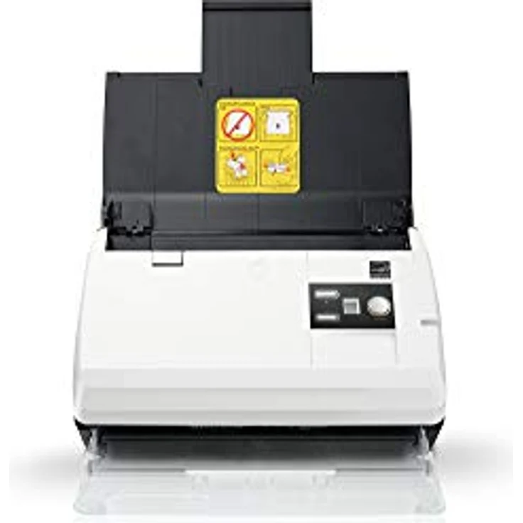 Plustek SmartOffice PN30U Duplex netzwerkfähiger Dokumentenscanner mit Ultraschall- Doppelblatterkennung (ADF, 600dpi, 30ppm) inkl. DocAction Software für Windows und Mac – Bild 1