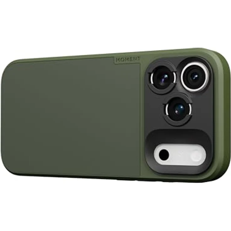 MOMENT Camera Case für iPhone 17 Pro, MagSafe-kompatibel, mit SmartAlign Lens Mount und stoßfestem Design, Olive – Bild 2