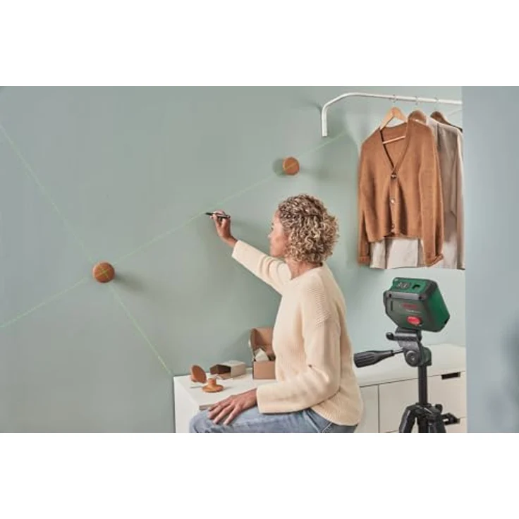 Bosch Professional TT 120, Stativ für Nivelliergeräte, max. Höhe 1,20 m, Schwarz – Bild 5