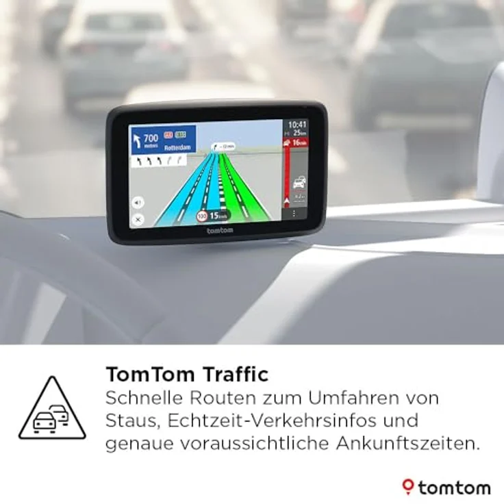 TomTom GO Professional, GPS-Navigationsgerät für Lkw mit 5" Touchscreen, 32 GB Speicher, Wi-Fi, Bluetooth, Europa-Karten und Sprachsteuerung – Bild 2