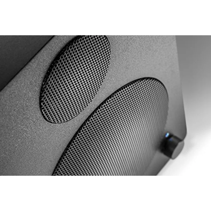 wavemaster CUBE MINI NEO black - Regallautsprecher-System (36 Watt) mit Bluetooth-Streaming, Digitalanschluss und IR-Fernbedienung, Aktiv-Boxen, Nutzung für TV-Tablet-Smartphone, schwarz (66370) Regallautsprecher - 36 Watt - schwarz – Bild 6