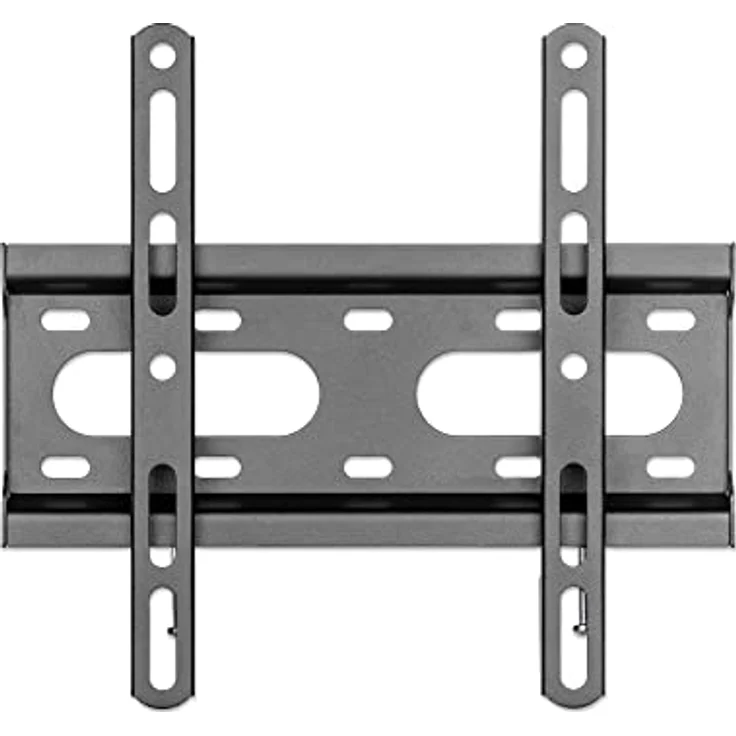 Manhattan 462259 TV-Wandhalterung (Fernseher von 23 bis 42 Zoll (Bildschirmdiagonale), VESA bis 200 x 200, Wandabstand nur 2,5 cm, max. 45 kg) schwarz – Bild 2