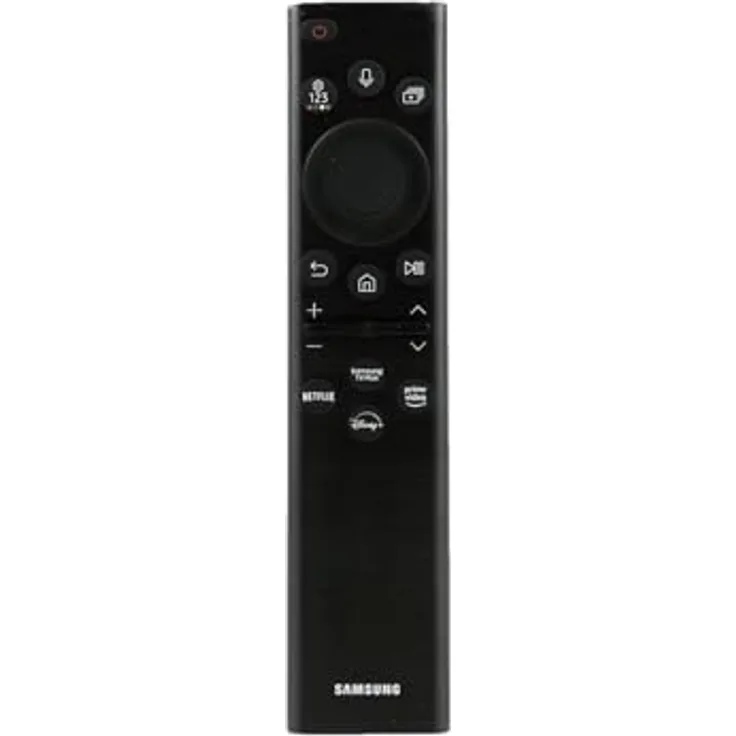 Samsung Original Fernbedienung BN59-01385B, Eco Solar Sprach-Fernbedienung für Samsung TVs, USB C, leicht und umweltfreundlich, kompatibel mit Google Assistant