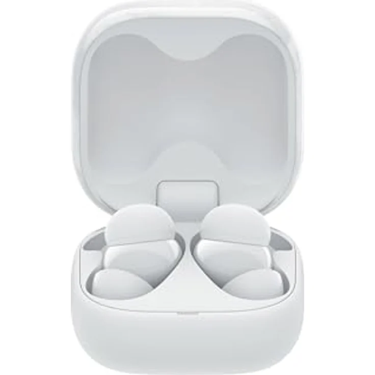 Sony LinkBuds Fit – Truly Wireless Noise Cancelling Bluetooth Earbuds - 21h Akkulaufzeit, IPX4, Umgebungsgeräuschmodus, Multipoint-Verbindung - Weiss – Bild 3