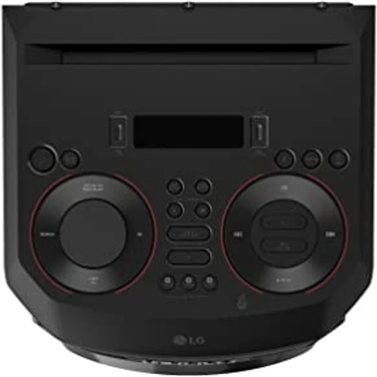 LG XBOOM RNC9, 2-Wege-Soundsystem mit 4 Lautsprechern (Dolby Audio, Karaoke- & DJ-Funktionen, Beleuchtung), Schwarz [Modelljahr 2023] – Bild 5