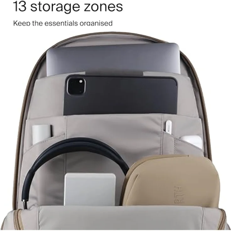 Urth Norite 24L Backpack, Kameratasche in Beige mit großzügigem Stauraum – Bild 7