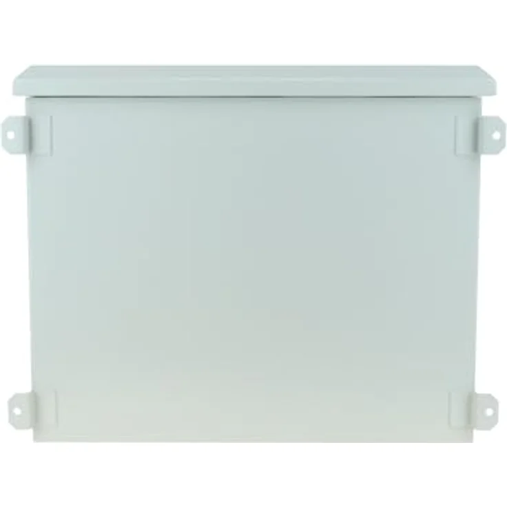 DSIT 9HE 19 Zoll Outdoor Serverschrank, Wandmontage IP55, aktivem Lüftersystem, 600 x 600 x 500 mm, Weiß – Bild 3