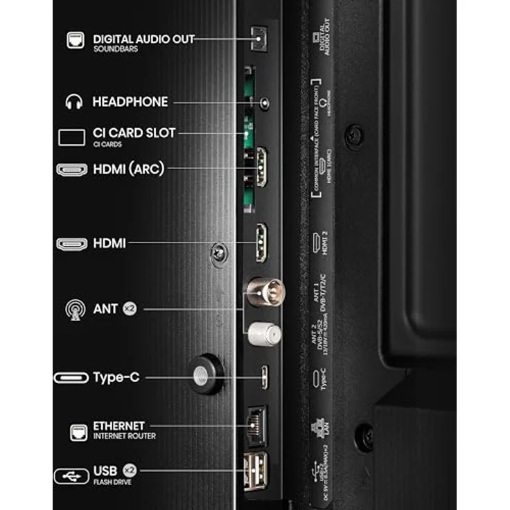 Hisense 32A5NQ 80 cm (32 Zoll) QLED Smart TV Full HD, Dolby Atmos, Duale Positionierung, AI Sports Mode, Schwarz [2024] – Bild 7
