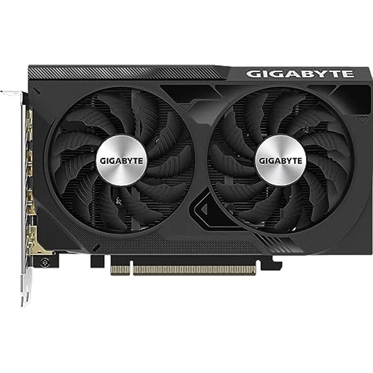 Gigabyte NVIDIA GeForce RTX 4060 WINDFORCE OC Graphics Card - 8GB GDDR6, 128-bit, PCI-E 4.0, 2475MHz Core Clock, 2x DP 1.4, 2x HDMI 2.1a, NVIDIA DLSS 3 - GV-N4060WF2OC-8GD – Bild 3