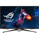 ASUS ROG Swift PG38UQ - 38 Zoll 4K UHD Gaming Monitor - 144 Hz, 1ms GtG, G-Sync, FreeSync, ELMB Sync, DisplayHDR 600 - Fast-IPS, Stativ Sockel, 16:9, 3840x2160, DP 1.4, HDMI 2.1, USB-Hub, Speaker