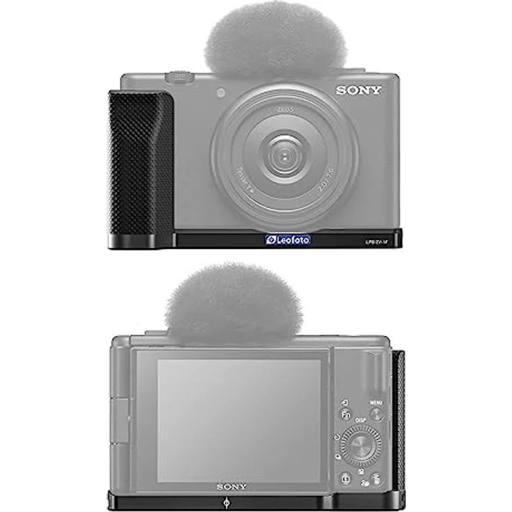 Leofoto Griffstück für Sony ZV-1F, Arca-Swiss-kompatibel, ergonomischer Halt, 6061-T6 Aluminium-Legierung – Bild 2