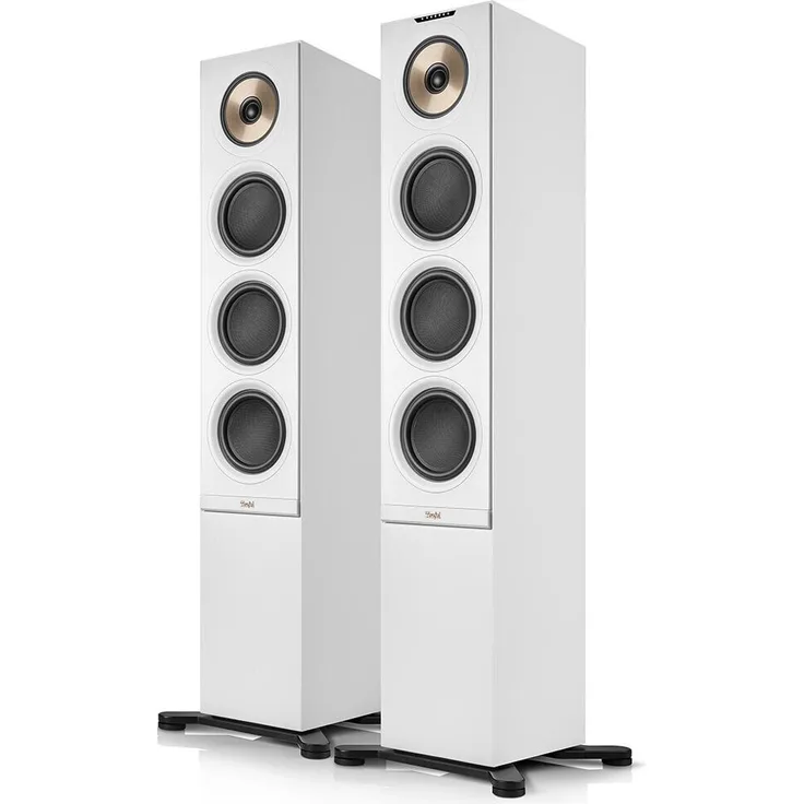 Teufel Stereo L 2 WLAN-Standlautsprecherpaar Bluetooth Weiß