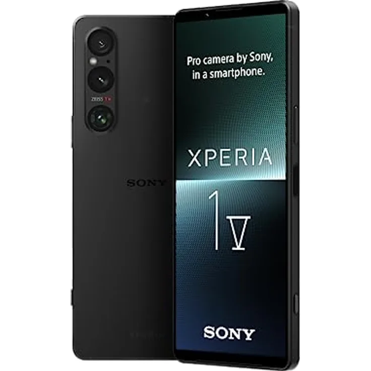 Sony Xperia 1 V schwarz ohne Simlock, ohne Branding