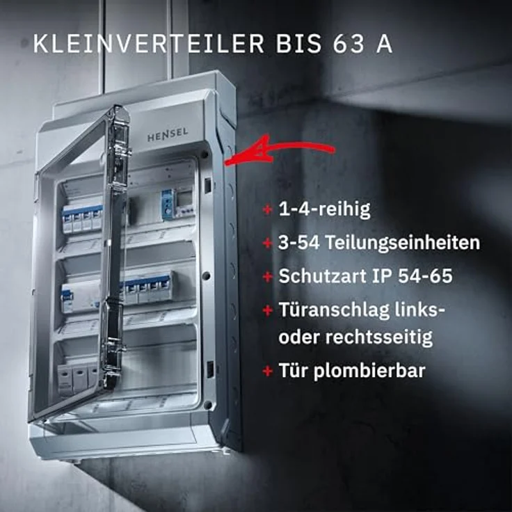 Hensel KG9002 KG-LEERGEHAEUSE O.MONTAGEPL – Bild 3