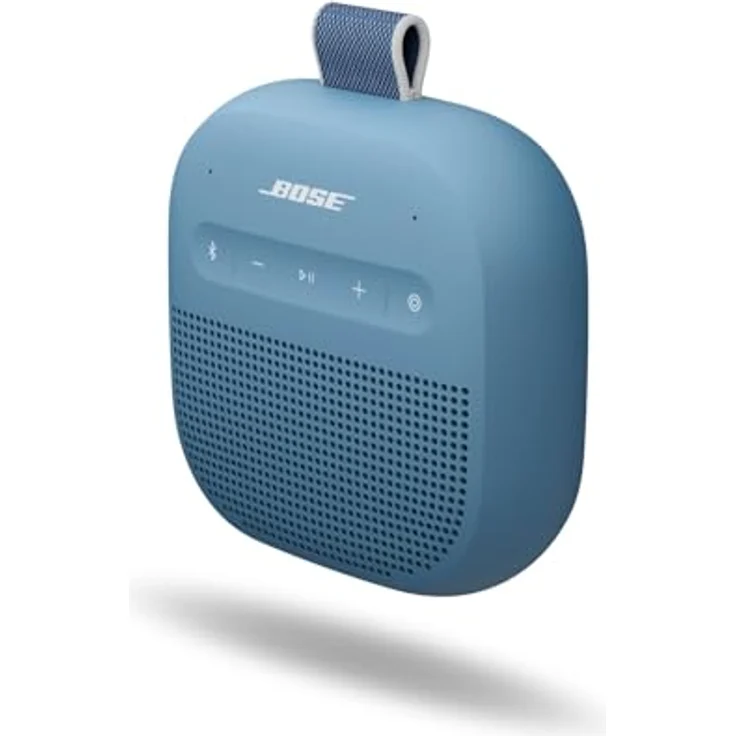 Bose SoundLink Micro Lautsprecher (2. Gen.), tragbarer Bluetooth-Lautsprecher, wasserdicht, staubdicht, bis zu 12 Stunden Akkulaufzeit, Blue Dusk – Bild 4