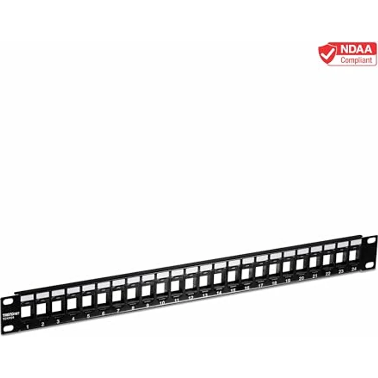 TRENDnet TC-KP24 Patch Panel 24-Port Blank Keystone shielded 1U - Preisvergleich – Bild 5
