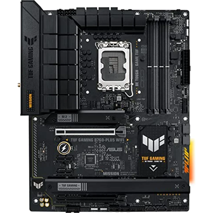 ASUS TUF GAMING B760-PLUS WIFI Mainboard Sockel Intel LGA 1700 (Intel B760, ATX, DDR5 Speicher, PCIe 5.0, 2x M.2, WiFi6, Thunderbolt 4, Aura Sync) – Bild 3