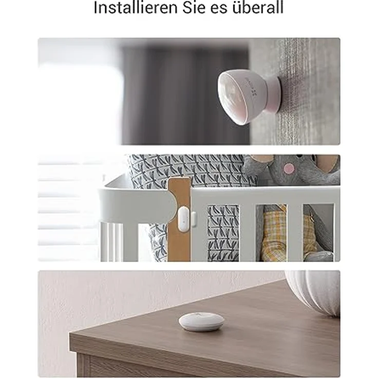 EZVIZ Home Sensor Intelligentes Haussicherheits-Kit ZigBee/Wi-Fi, Überwachungskameras zur Fernüberwachung und Notfallerkennung – Bild 11