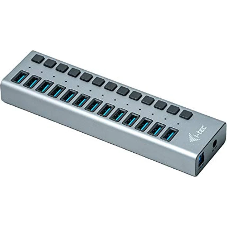 i-tec USB 3.0 Charging HUB 13-Port mit Externem Netzadapter 60W - 13x USB Ladeport – Bild 3