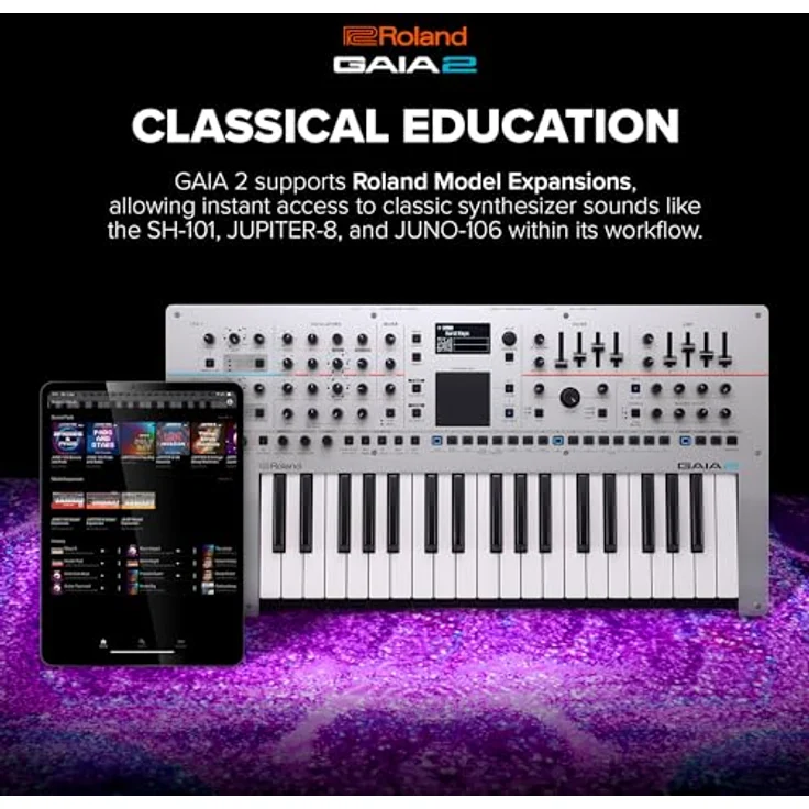 Roland GAIA 2 Synthesizer mit modernen Klangmöglichkeiten | Hybride Soundengine kombiniert Wavetable- & virtuell-analoge Klangerzeugung | Integriertes Motional Pad – Bild 5