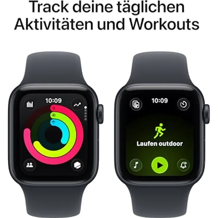 Apple Watch SE 3 GPS, 40 mm, Aluminiumgehäuse Mitternacht, Sportarmband Mitternacht - S/M – Bild 5