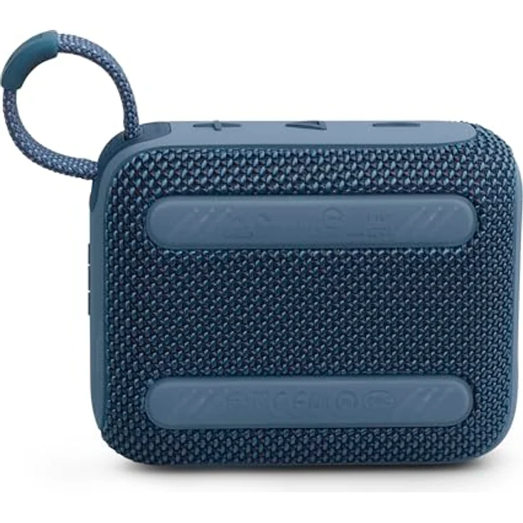 JBL Go 4 in Blue - Portable Bluetooth Speaker Box Pro Sound, Deep Bass and Playtime Boost Function - Waterproof and Dustproof - 7 Hours Runtime – Bild 4
