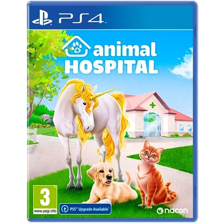 MICROÏDS Animal Hospital (PS4), Tierpflege-Simulationsspiel mit Minispielen und individueller Gestaltungsmöglichkeiten – Bild 1