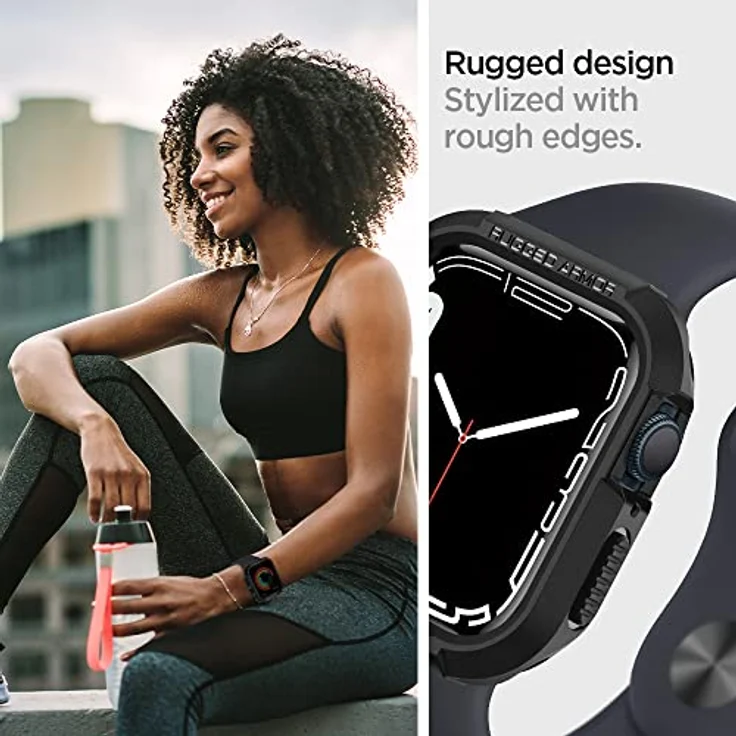 SPIGEN Rugged Armor für Apple Watch Black – Bild 4