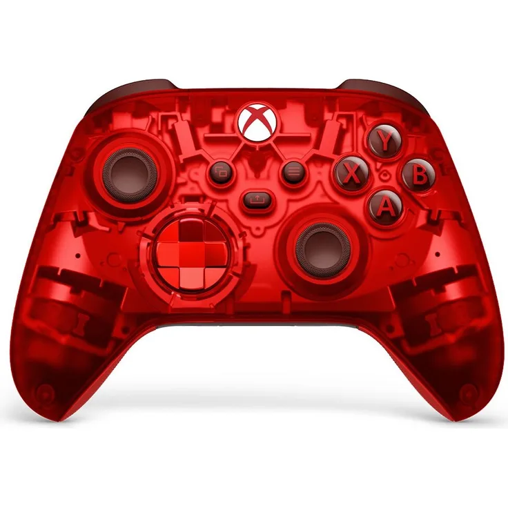 Microsoft Xbox Wireless Controller – Pulse Cipher Special Edition Rot Bluetooth-Gamepad Analog / Digital für Xbox Series S, Android, Xbox Series X, iOS, PC