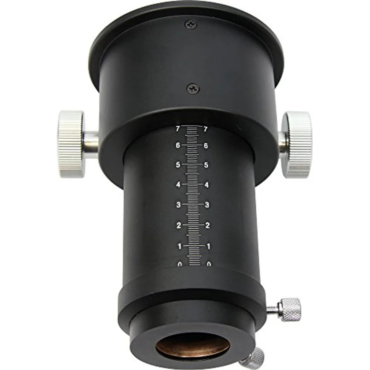 Omegon Teleskop AC 90/500 OTA, achromatischer Refraktor mit 90mm Öffnung und Crayfordauszug – Bild 5