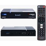 [Test SEHR GUT *] Octagon Spirit PRO 4K UHD Android TV Box, Dual Band WiFi WLAN, Bluetooth Fernbedienung, Sprachsteuerung, HDR10+, HLG, 2GB RAM & 32GB Flash, TV IP Receiver, Bluetooth 5.1