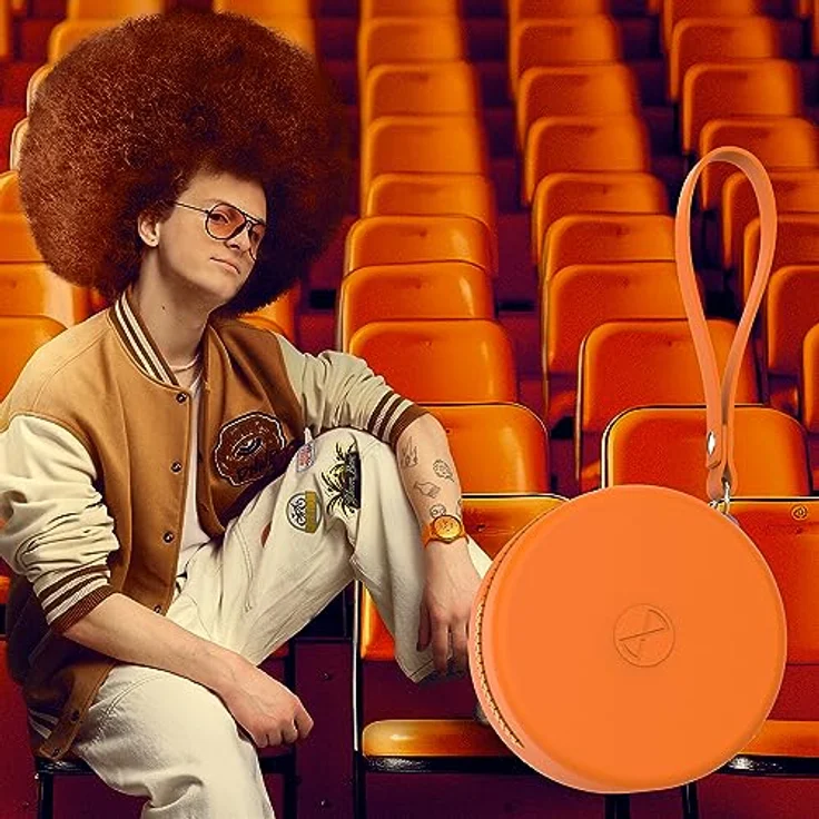 FOREVER Colorum CW-300 Orange Smartwatch Wasserdicht IP68 - Pulsuhr mit Schrittzähler Schlaftracker Kalorienzähler - Lange Akkulaufzeit - Android/iOS Sportuhr Damen Herren Unisex Stilvolles Design – Bild 4