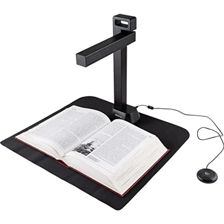 Iris IRIScan Desk 6 Pro, professioneller Dokumentenscanner A3 mit KI-Technologie, USB anschließbar